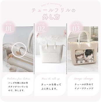 Amazon | [Riridear] 【リリディ公式】推し活バッグ 痛バ かごバッグ